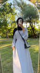 Slip dress light gray