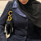 Amirah (أميرة) Navy Blue Coat Abaya