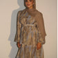 Elara Dress - Blue Marble