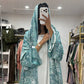 Pashmina Abaya with Stone