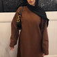 Basmah‎ (بسمة) Burnt Orange/Brownish