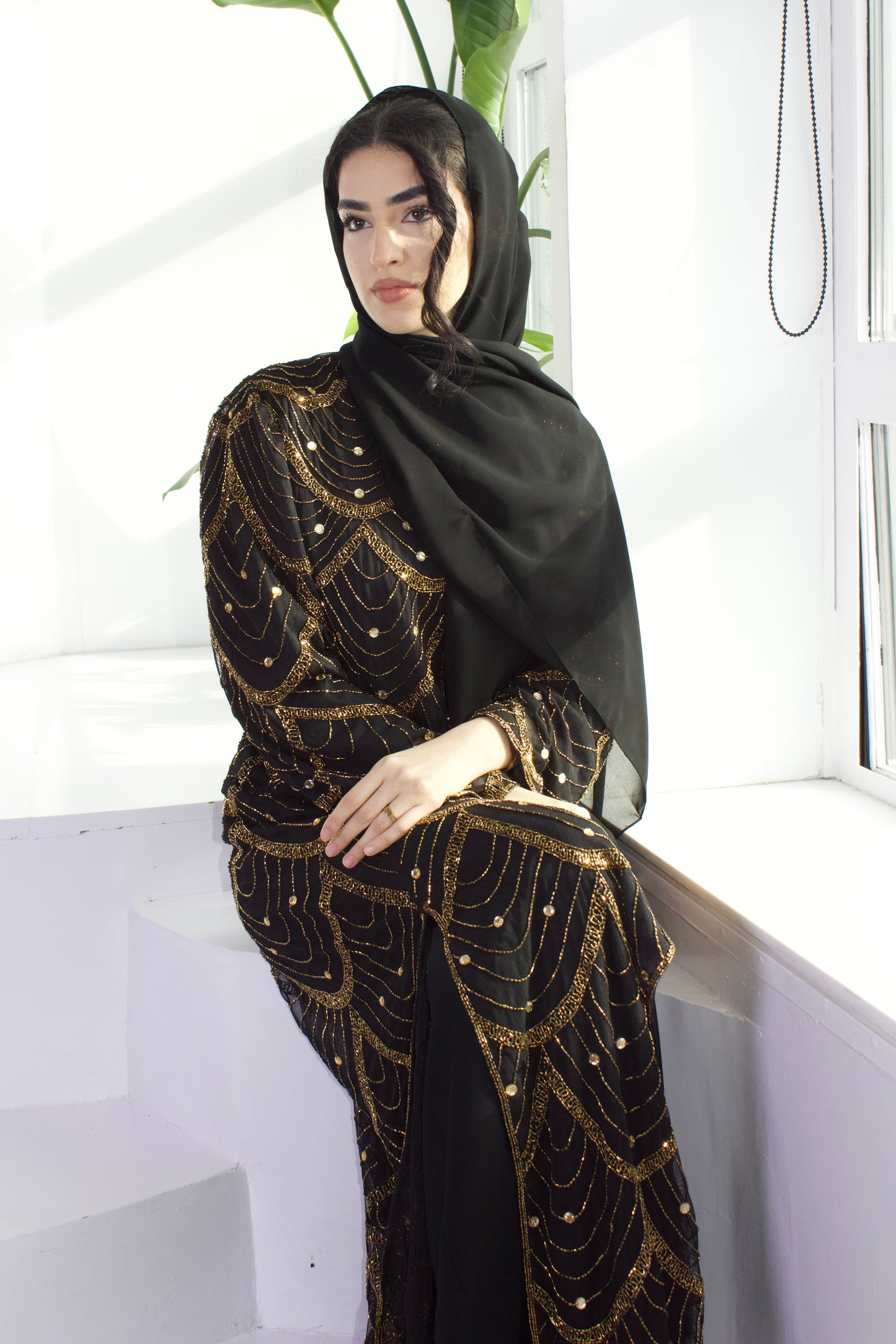 Zuniraa In Black and Gold