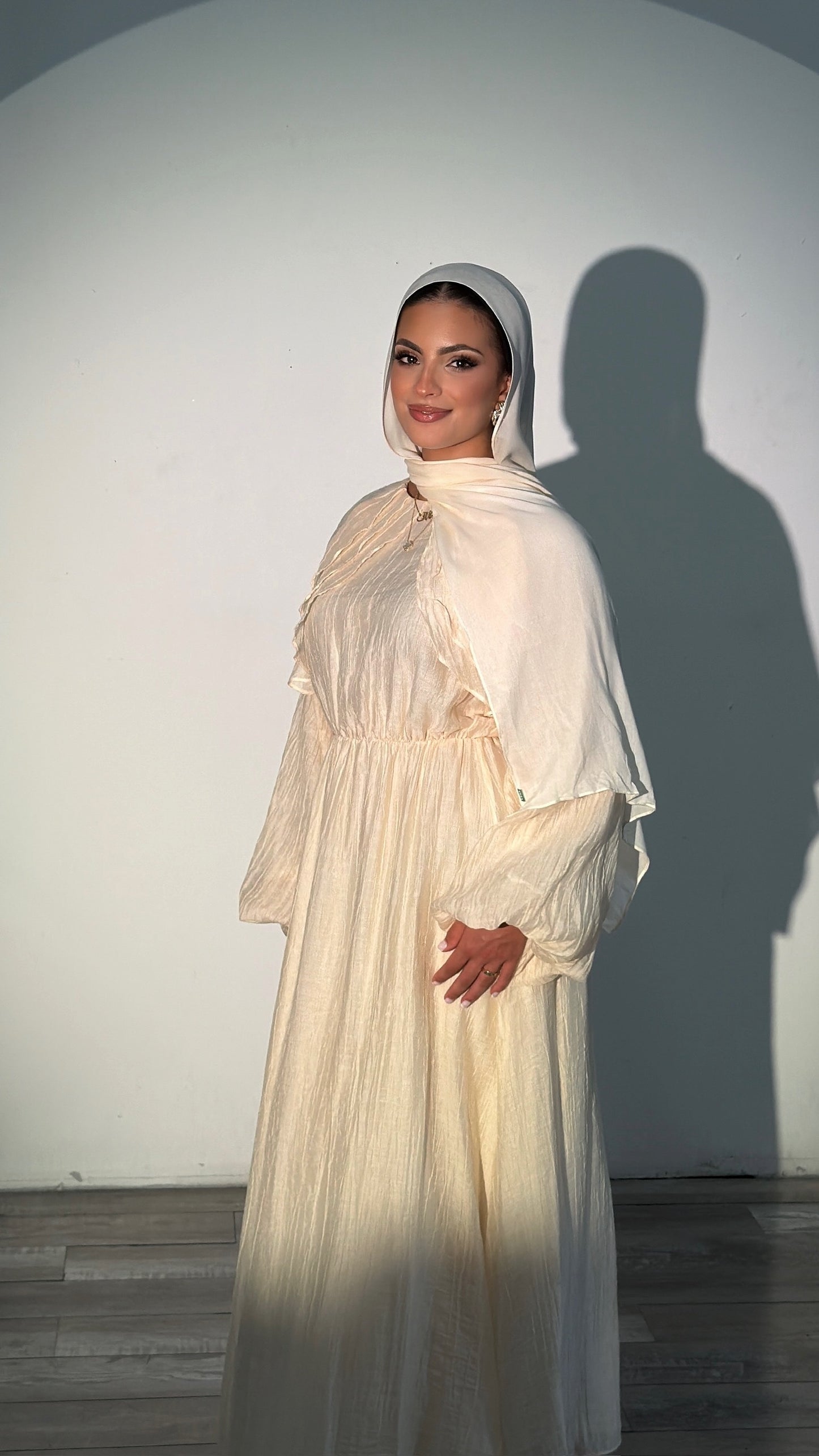 Noura Dress - Ivory