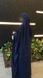 Butterfly Abaya (navy blue)
