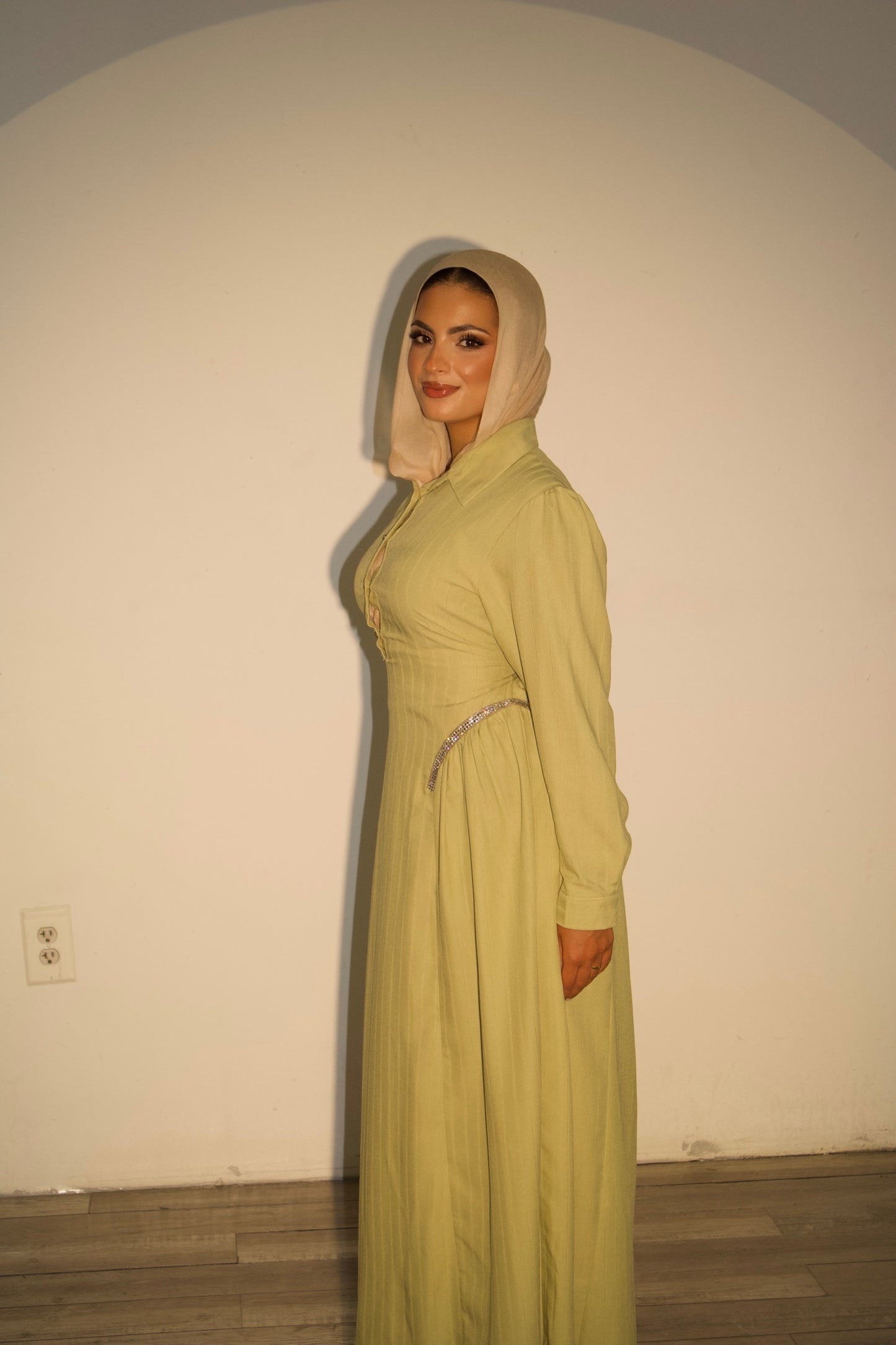 Elise Dress – Lime