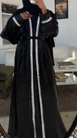 Shimmer abaya