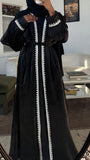 Shimmer abaya