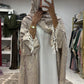 Pashmina Abaya with Stone