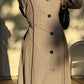 Amirah (أميرة) Light Gray Coat Abaya