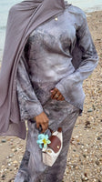 Tie dye gray