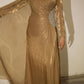 Celestine Dress – Gold