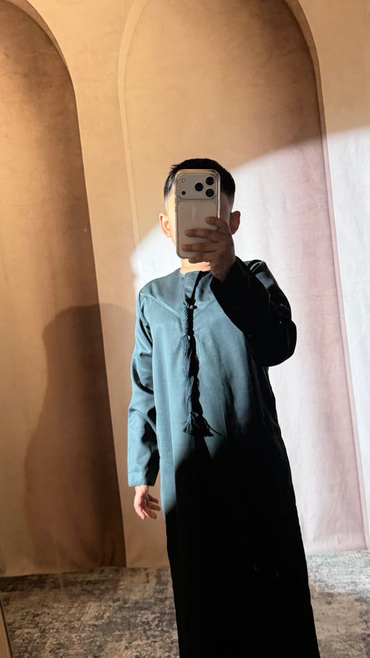 Toddler Emerald Green Emirati Thobe