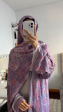 Pashmina Abaya with Stone