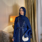 Hala (هالة) Navy Blue