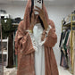 Pashmina Abaya with Stone