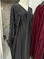Butterfly Abaya Black