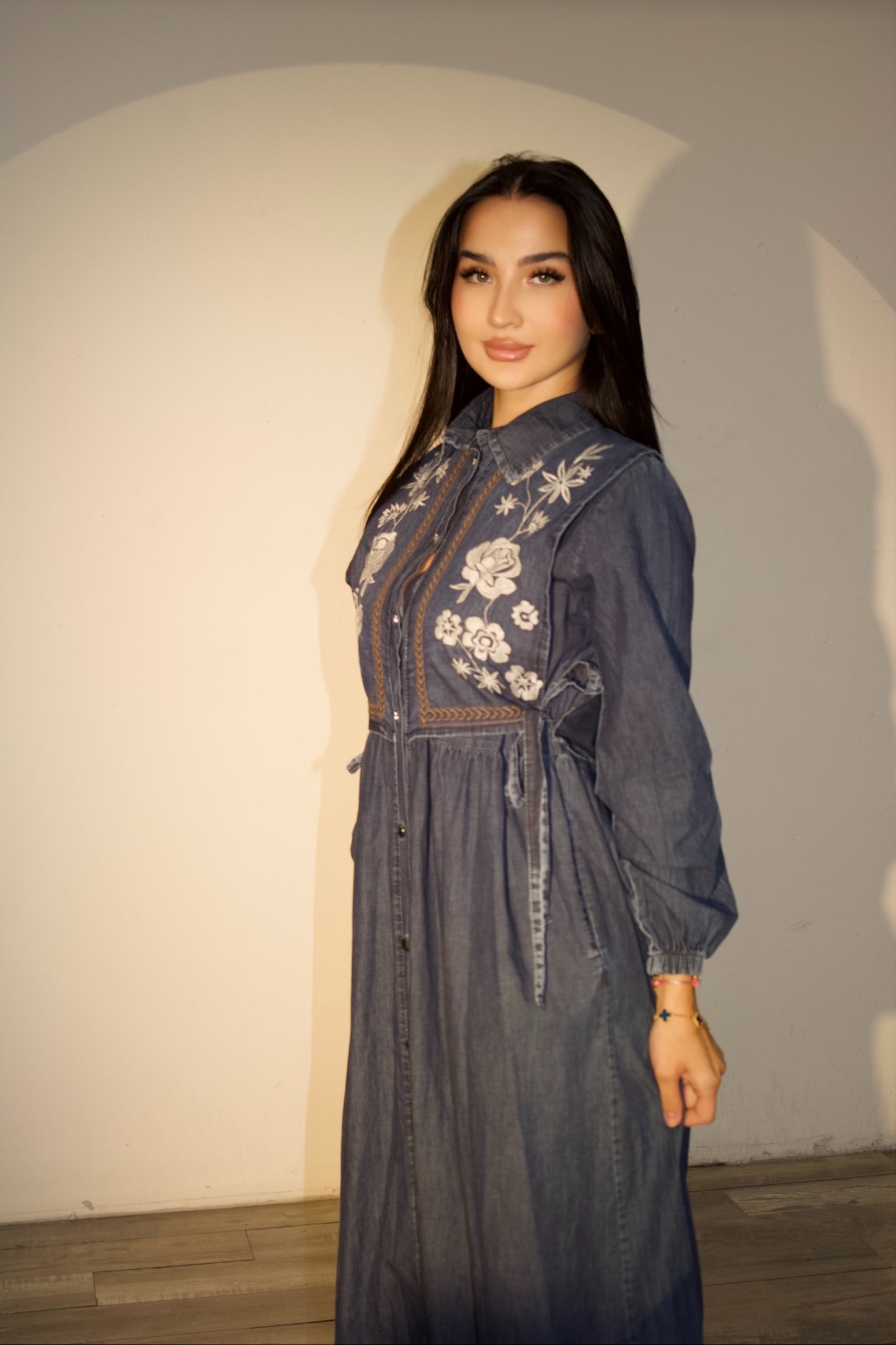 Dahlia Denim Dress