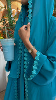 Nazeera نذيرة in aqua