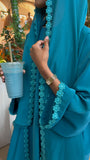Nazeera نذيرة in aqua