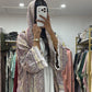 Pashmina Abaya with Stone