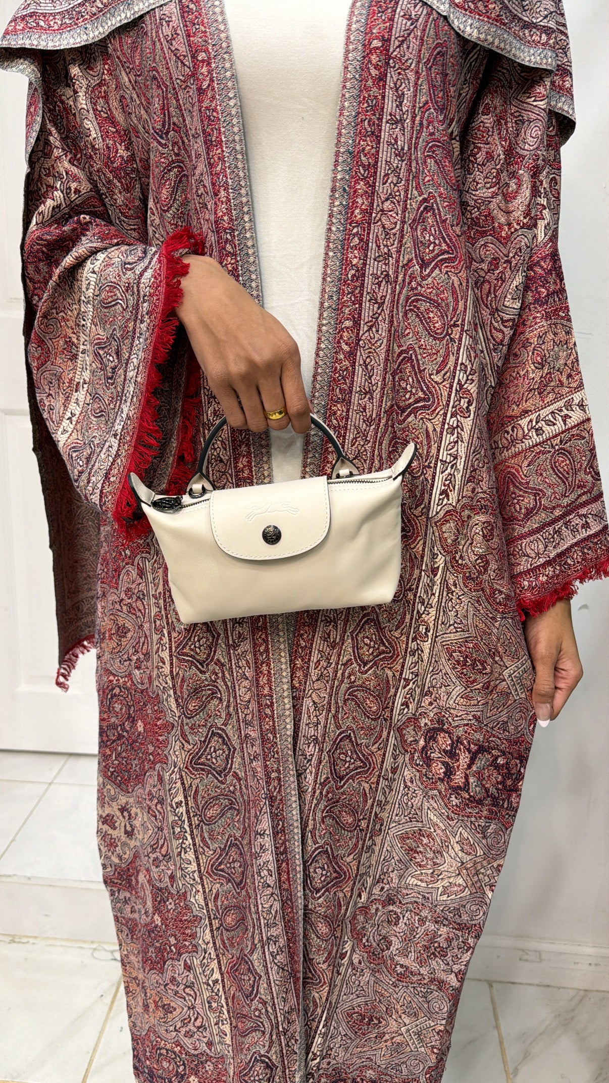 Pashmina Abaya WITHOUT Stone