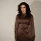 Celeste Lace Top – Brown