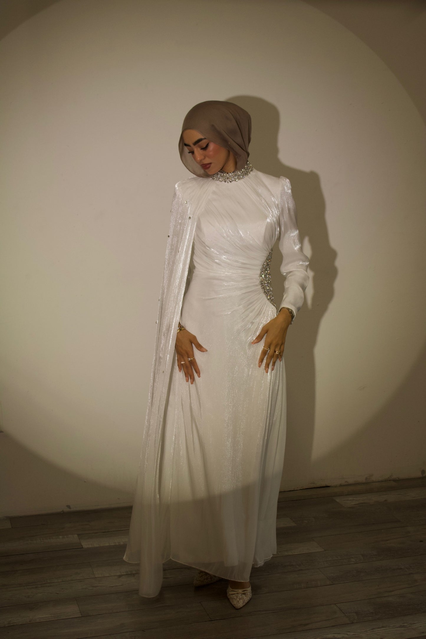 Celestine Dress – White