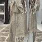Pashmina Abaya with Stone