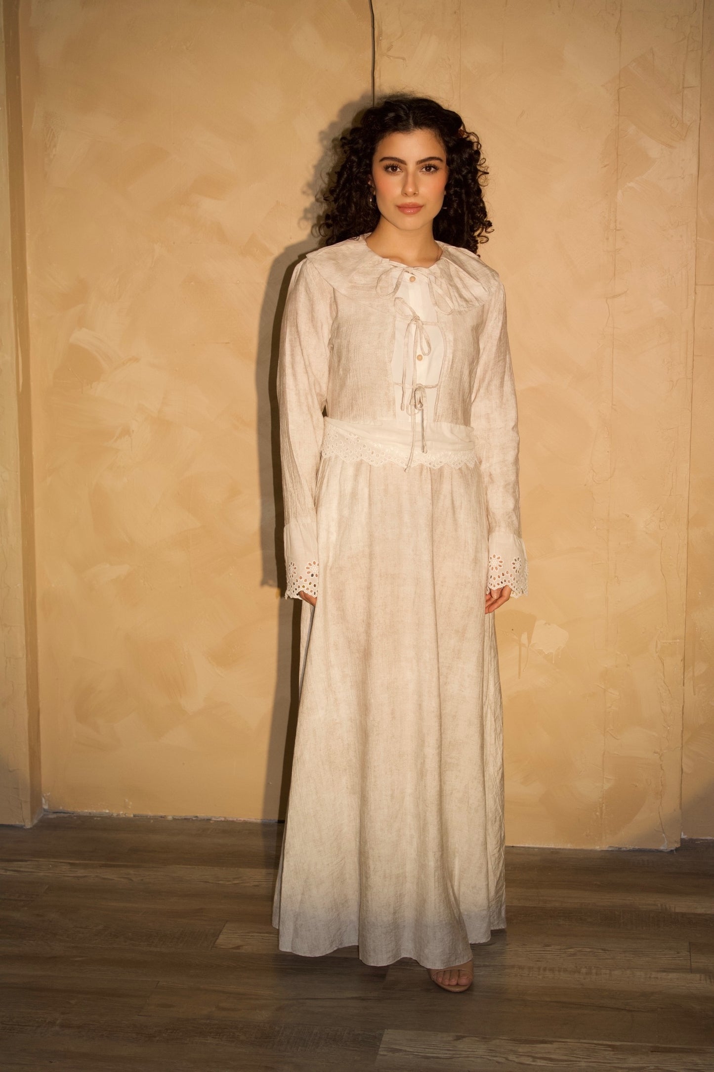 Zarina Dress – Ivory