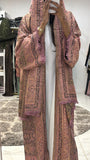 Pashmina Abaya with Stone