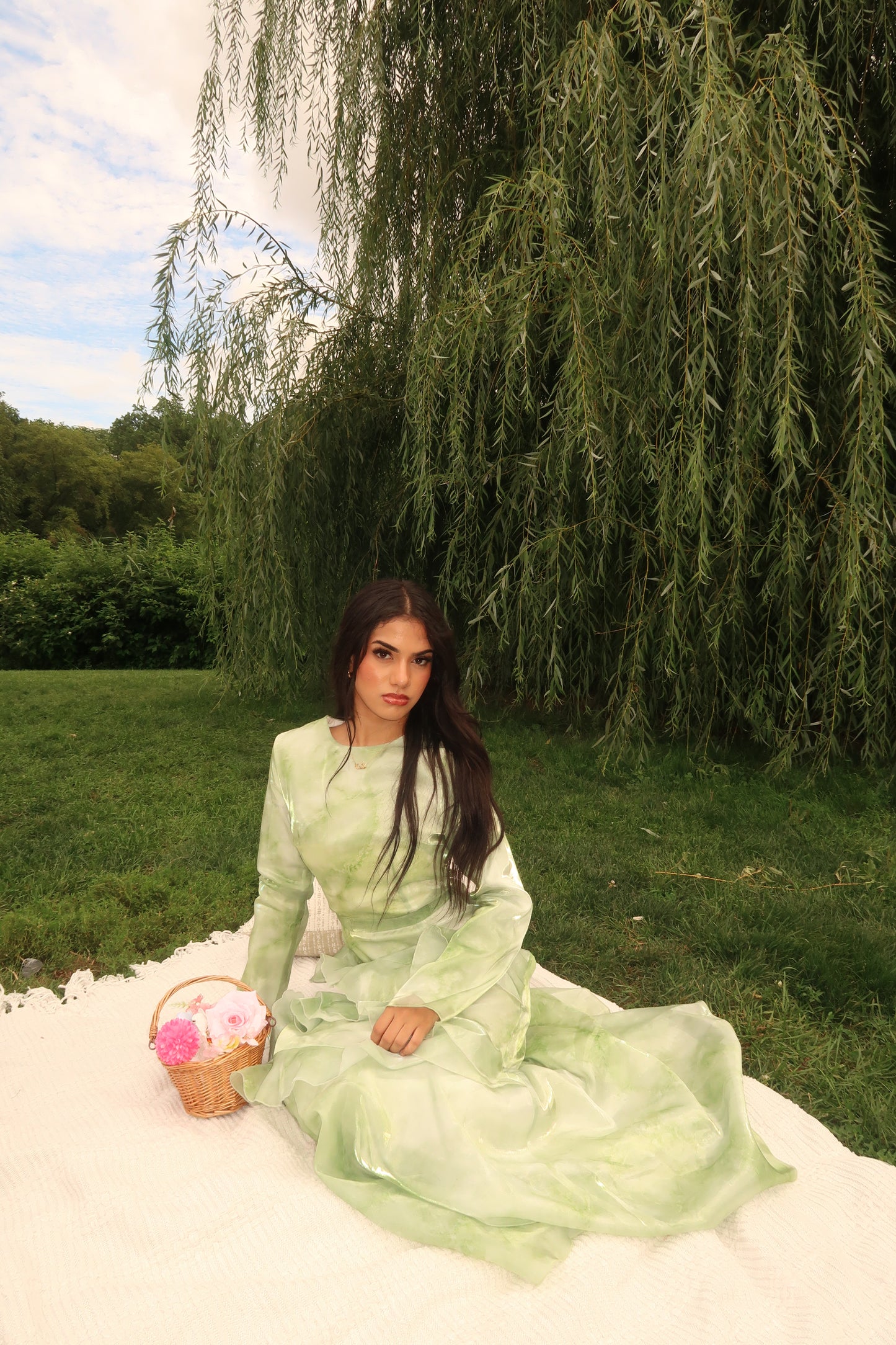Madeleine Dress - Green