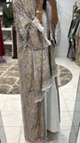 Pashmina Abaya with Stone