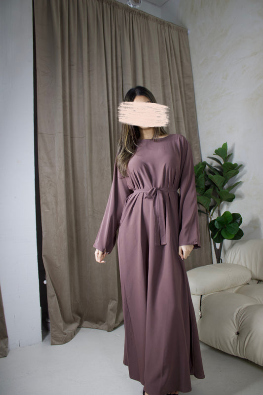 Jahara Abaya in Mauve