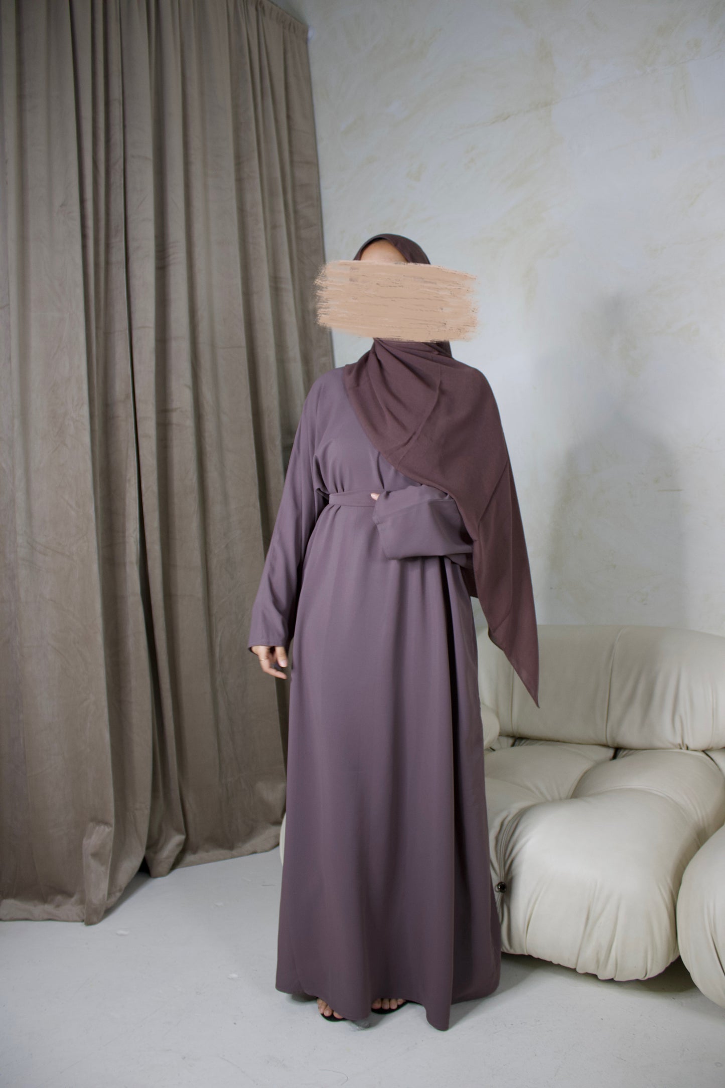 Jahara Abaya in lavender