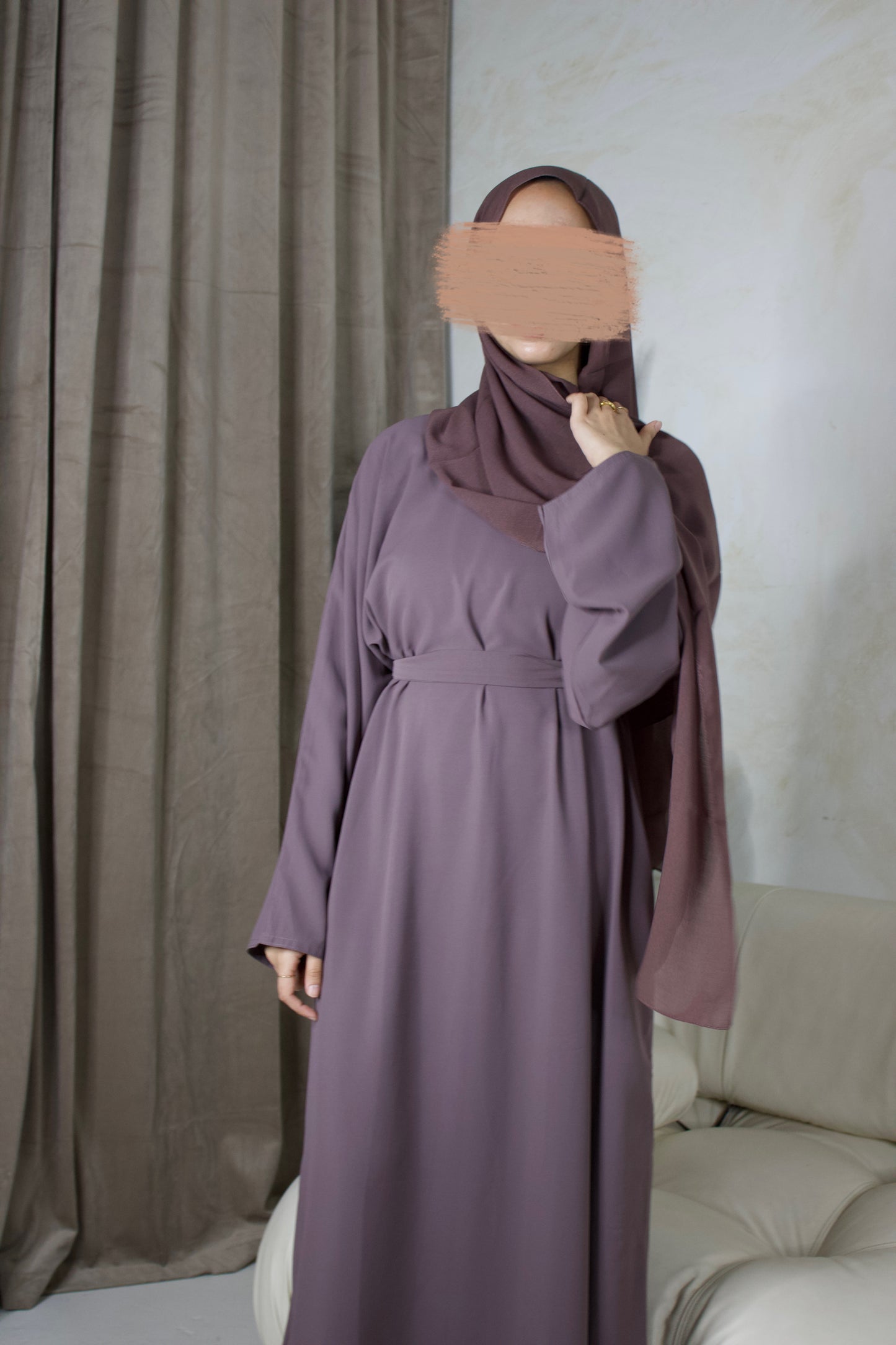 Jahara Abaya in lavender