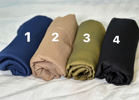 Satin Crepe Hijabs