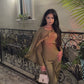 Olive Green Skirt