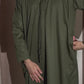 Emirati Thobe (olive green )